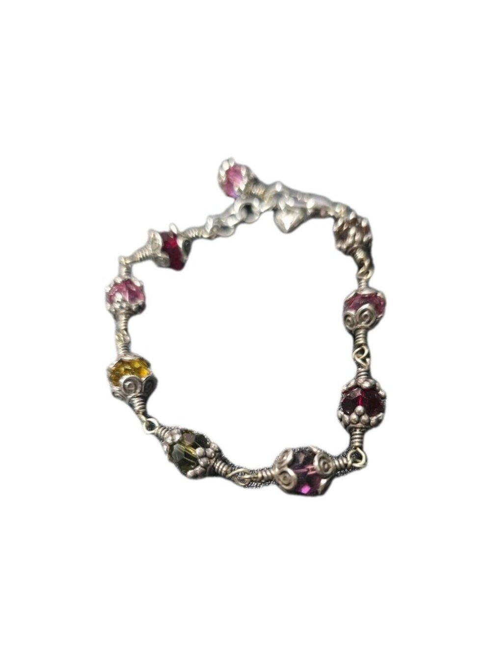 Brighton Glass Mountain Multi Color Bracelet RETIRED